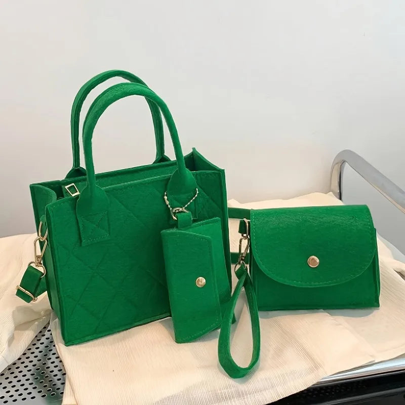 Stylish Handbag Trio