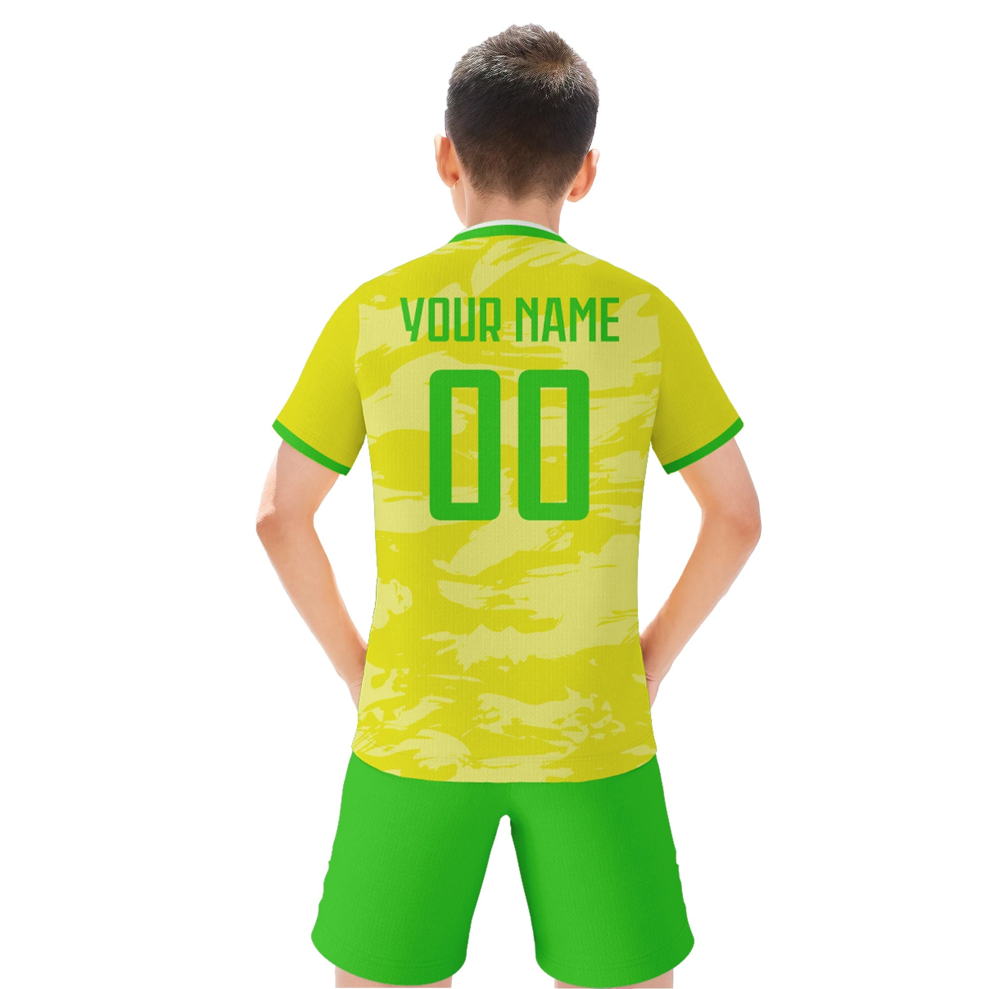 Custom Brazil Kids Jersey