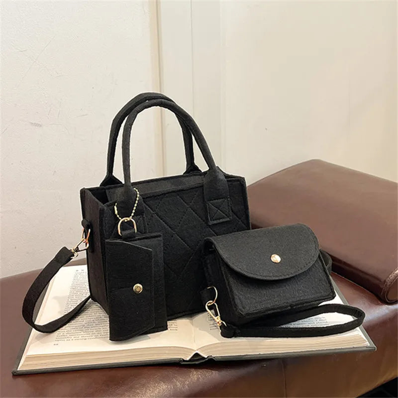 Stylish Handbag Trio