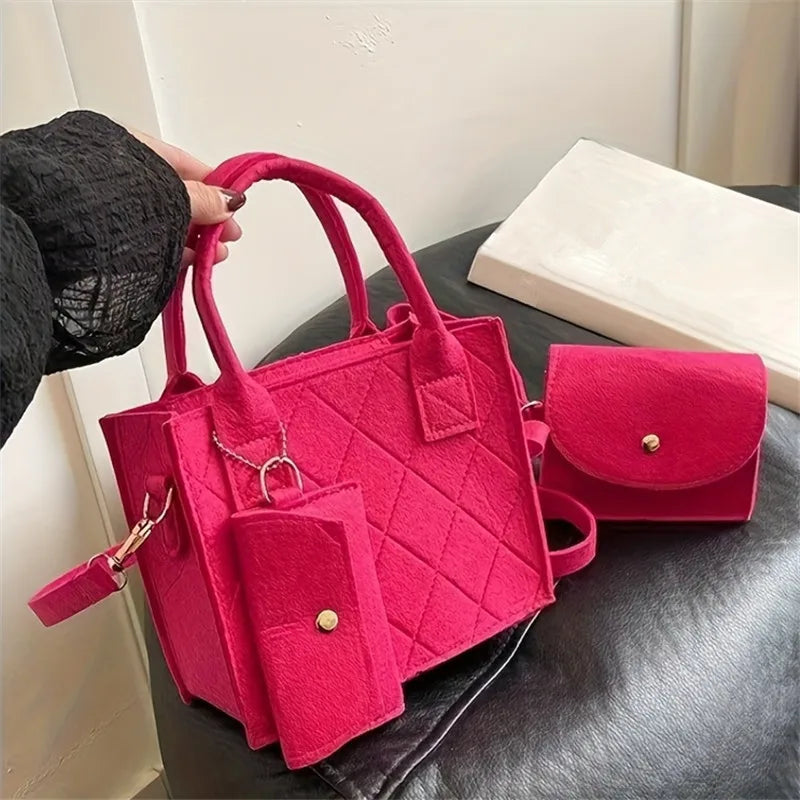 Stylish Handbag Trio